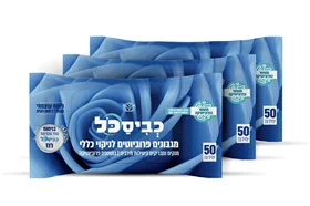 מארז מגבונים לחים רוז לניקוי כללי (24 יח' בקרטון)