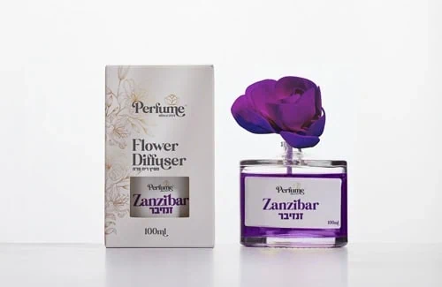 מפיץ פרח בניחוח זנזיבר - 12 מ-48 יח' מינימום שבקרטון